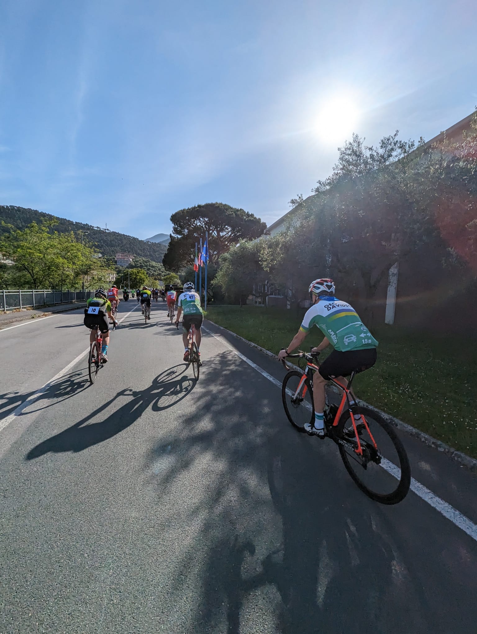 il gruppo in movimento